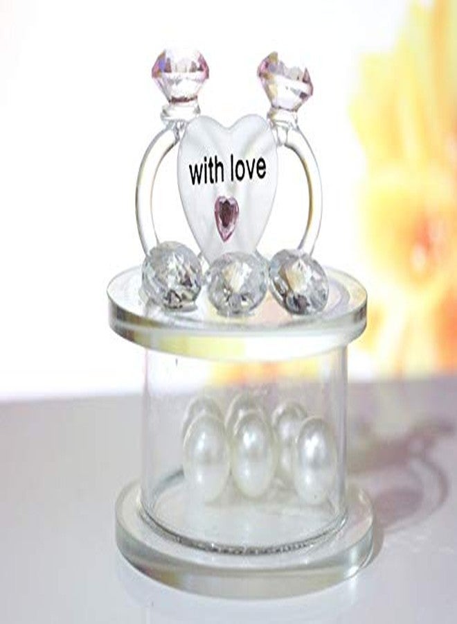 Lilone Crystal Showpiece Figurine (6x7 cm, Transparent) - Image 2